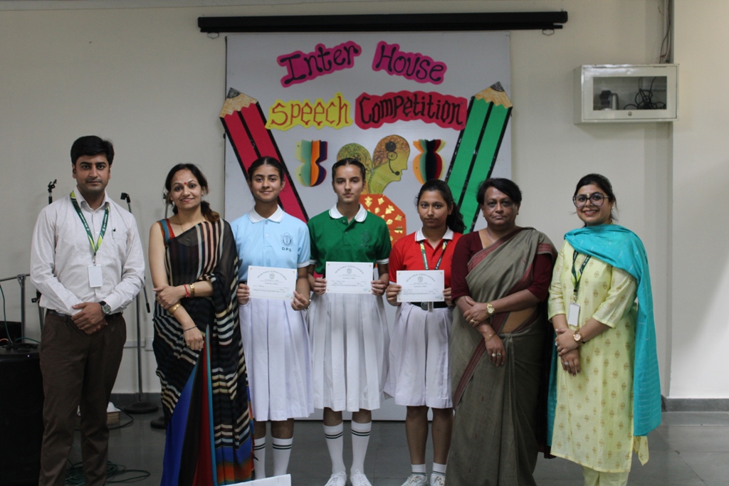 Inter House Speech Competition